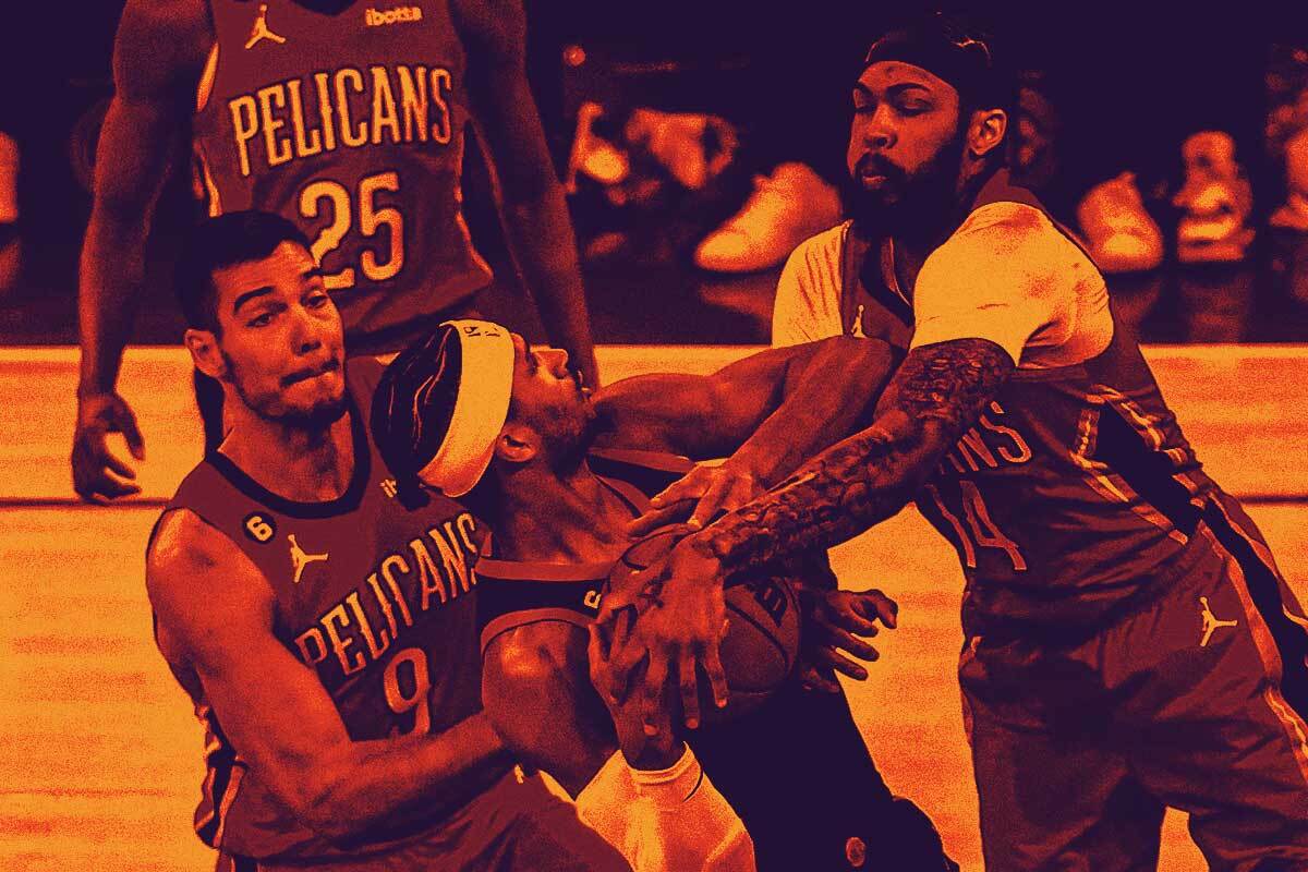 Willy Hernangomez & Brandon Ingram