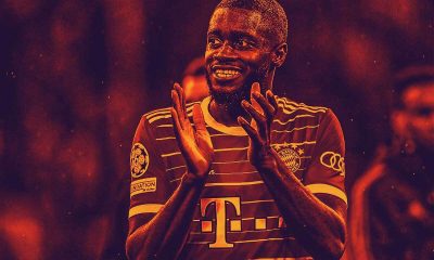 Dayot Upamecano of Bayern Munich