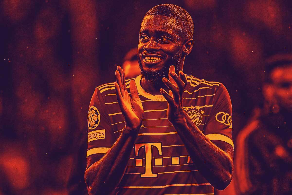 Dayot Upamecano of Bayern Munich