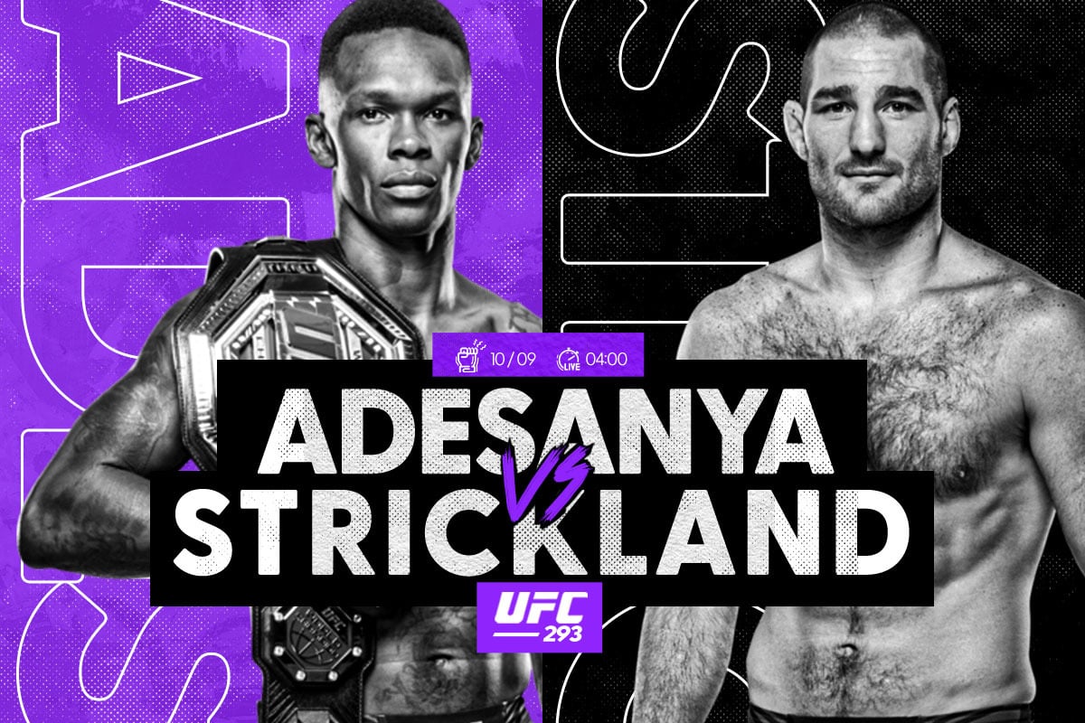 UFC 293 Adesanya Strickland