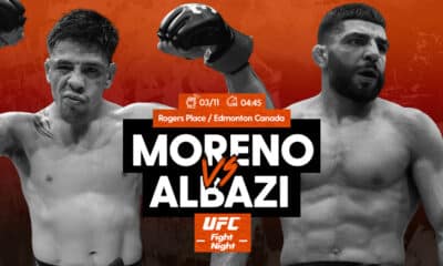 Brandon Moreno v Amir Albazi